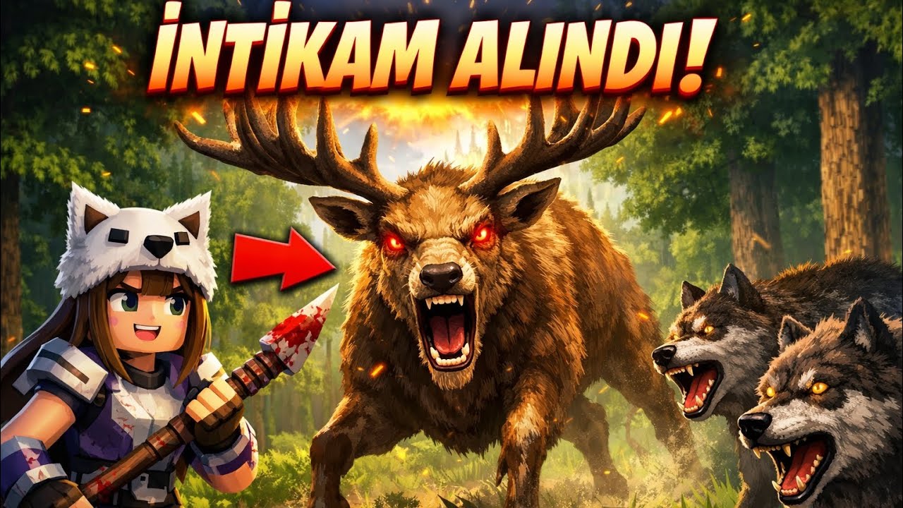 😎Ala Geyik Bu Sefer Kaçamadı… 😈 | Kurt Ekibiyle İntikam🔥 | Wilcraft