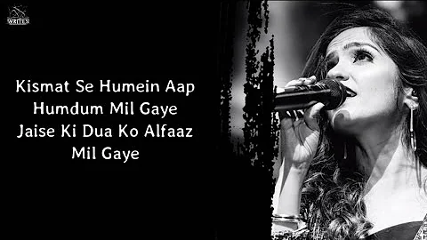 Jaan Bangaye ( Lyrics ) Female Version | Asees Kaur | Kismat Se Hame Aap Hamdam Milgaye