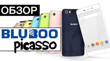 Полный обзор BLUBOO PICASSO - antutu - asphalt 8 - тест камеры