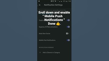 How to enable Mobile Push Notifications in Discord Mobile #roduz #discord #notification #how #howto