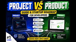 Project vs Product Guide & Startup Roadmap for Developers