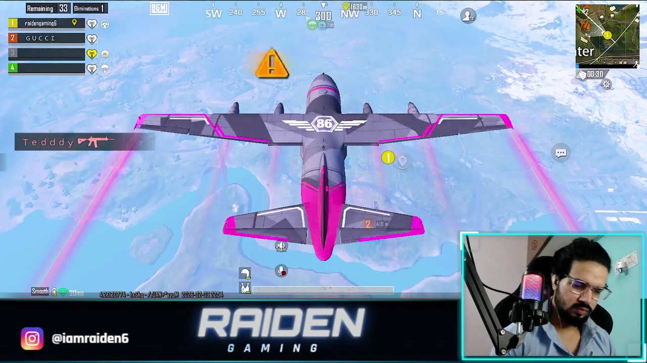 Ace Dominator Lobby Gameplay | BGMI |