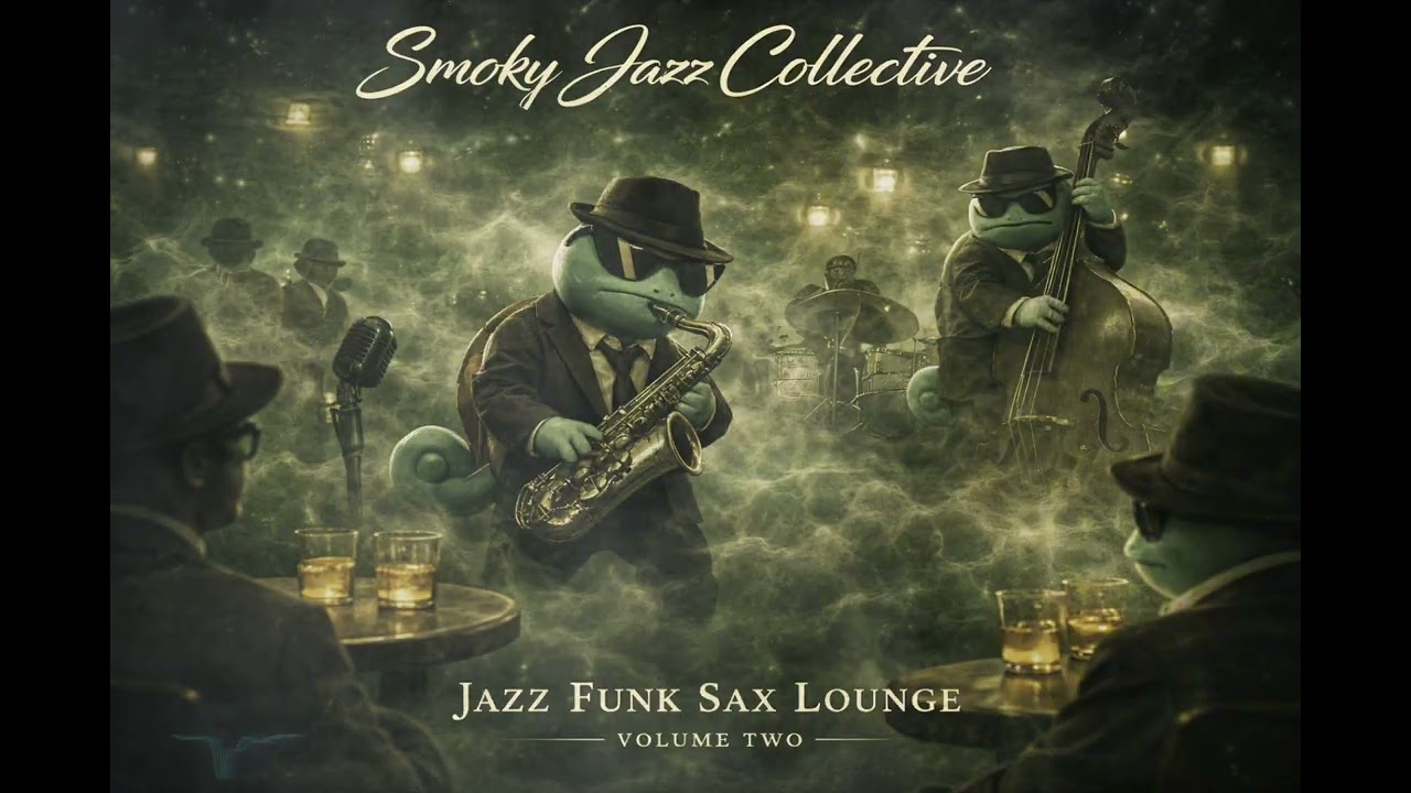 Jazz Funk Sax Lounge Vol. 2 | Smoky Jazz Collective | Chill Groove Club Jaz
