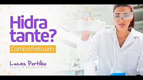 Como é feito o creme de hidratação?