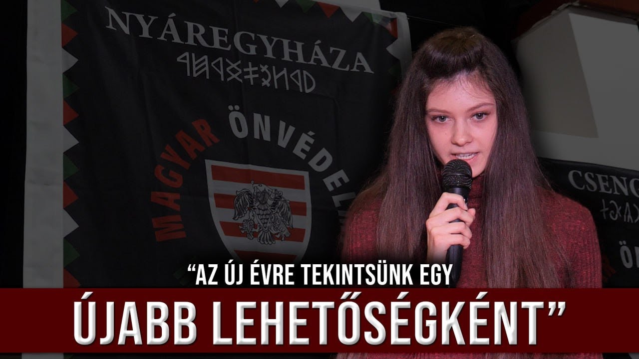 „A körülmények változnak, de a mi értékeink mindig ugyanazok maradnak!” - Egy vármegyés lány beszéde a MÖM évnyitóján