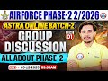 Airforce Phase 2 Preparation | Astra Online Batch Demo #01 | All About Airforce Phase 2 By Sam Sir