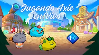 Jugando Axie Infinity Classic V2 en Vivo (NFT)🎮🕹️ . Aprendiendo a jugar  Coliseo Maldito y Arena 🤩🤑