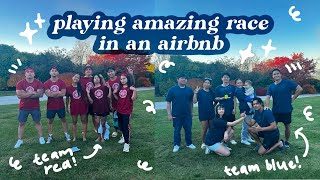 we rented a house in sydney to play the AMAZING RACE with 16 PEOPLE??!!?!