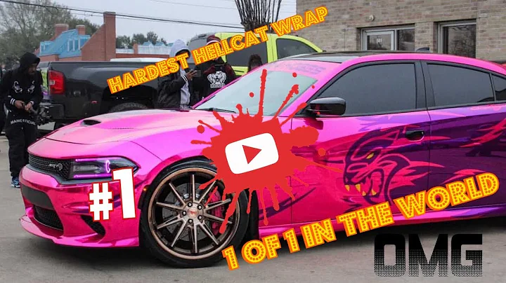 HARDEST HELLCAT WRAP IN THE WORLD 1 OF 1