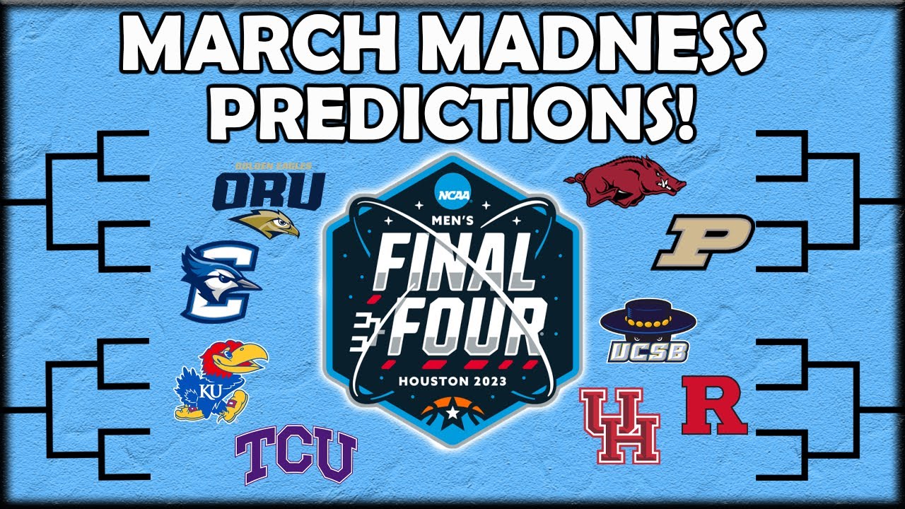 March Madness Full Bracket Predictions! Filling Out a 2023 Bracketology ...