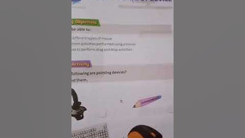 Chapter 5 Mouse - An Input device