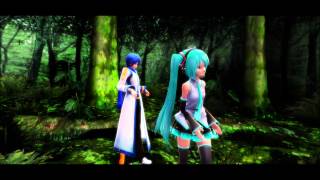 MMD Miku et Kaito (Rio extrait en Francais) HD