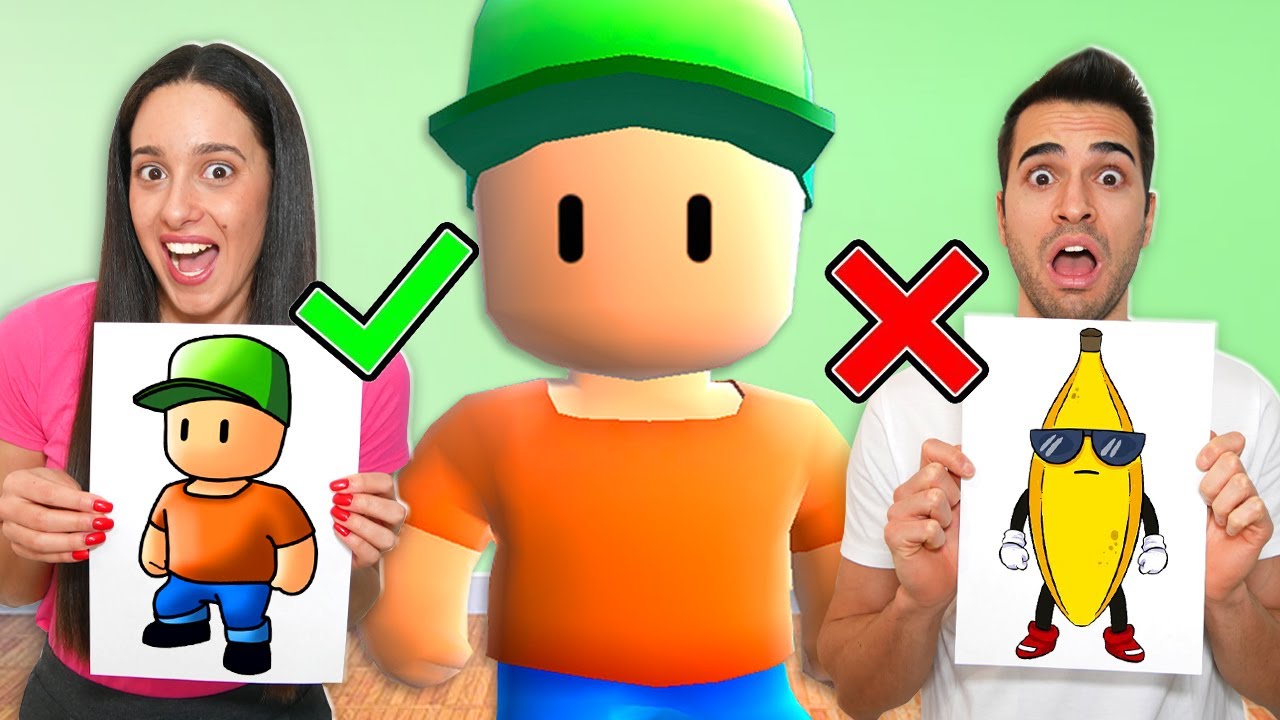 CHI DISEGNA MEGLIO STUMBLE GUYS VINCE!!