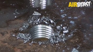 Threading large holes with a magnetic drill - magnetic drill solutions 2023.