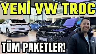 Yeni Volkswagen T-Roc Tüm Donanım Paketleri Life, Style, R-Line Detaylı İnceleme