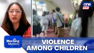 Llana: Early intervention key to preventing violence among students | Morning Matters Llana: Early intervention key to preventing violence among students | Morning Matters