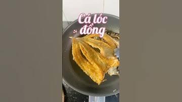 Khô cá lóc đồng chiên – thơm nức mũi, giòn bên ngoài, dai ngọt bên trong!  #food