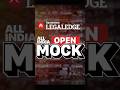 CLAT 2027 : AIOM #clat2027 #allindiaopenmock #mocktest #clatpreparation #legaledge