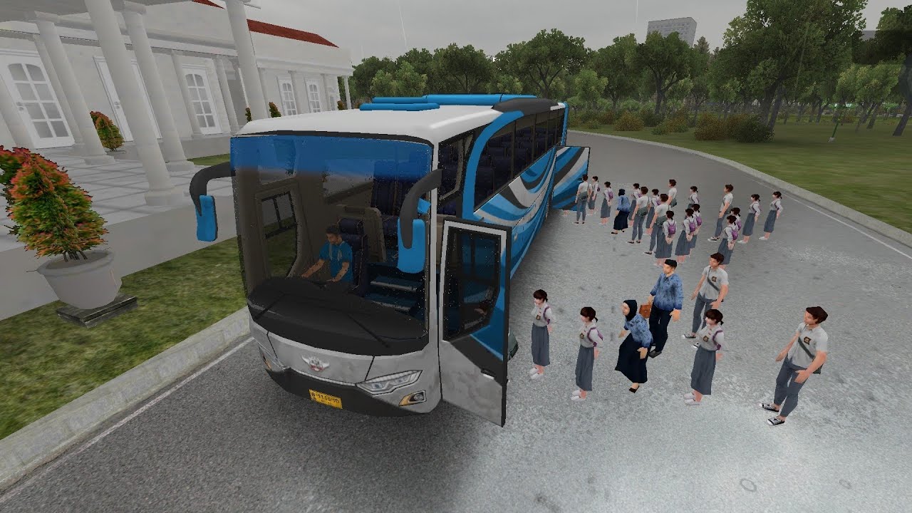 Jakarta To Istana Kepresidenan Bogor Tourism Journey II Bus simulator Indonesia II 😮😱😱