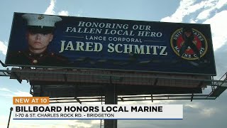 Billboards honor local marine killed in Afghanistan