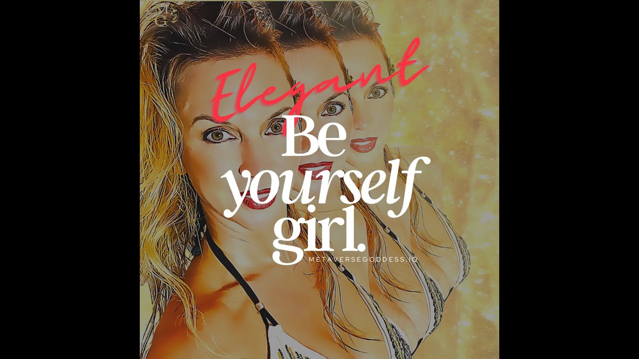 MetaVerse Goddess Elegant NFT #3 - Manifesting Elegance