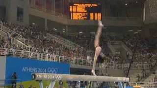 Svetlana khorkina bb 2004 athens olympics gymnastics beam