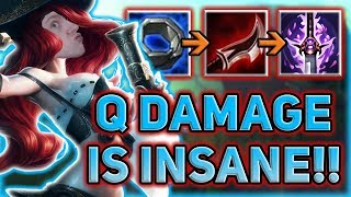 THESE Q'S ARE BONKERS! Lethality Miss Fortune ADC - Patch 7.15