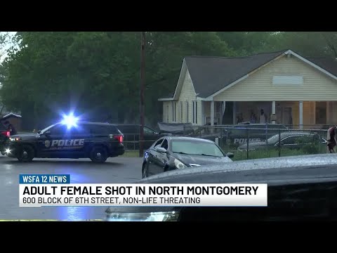 Woman injured in Saturday Montgomery shooting