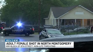 Woman injured in Saturday Montgomery shooting