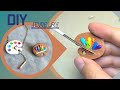 Easy and Fun DIY Palette/ Polymer Clay Jewelry Gift Tutorial/Hanmade