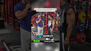 Celebrity Larry Wheels Admits DIAMOND GYM Workouts Are NOT For Him #larrywheels #ashtonhall Wealth