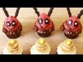 HOW TO MAKE DEADPOOL CUPCAKES - NERDY NUMMIES