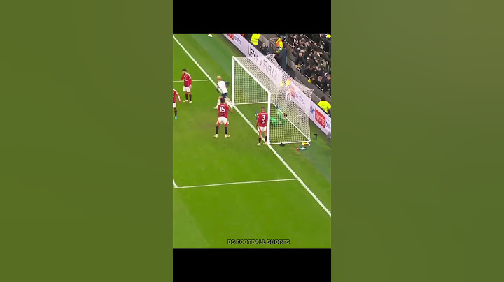 Son direct corner goal against man-united#heungminson #tottenham #manchesterunited #football#shorts