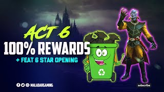 Act 6 100% Rewards Opening & Featured 6 Star Crystal - Marvel Contest of Champions
