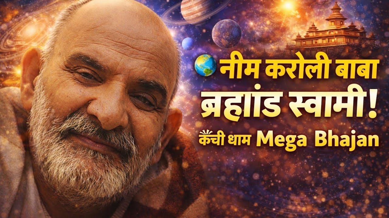 🚀 नीम करोली बाबा ब्रह्मांड स्वामी! कैंची धाम Mega Bhajan