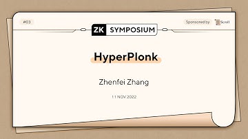 HyperPlonk - Zhenfei Zhang