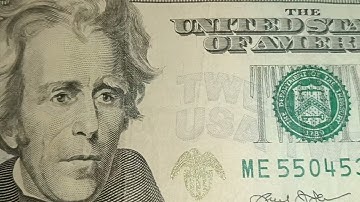 20 dollar bill with double serial numbers