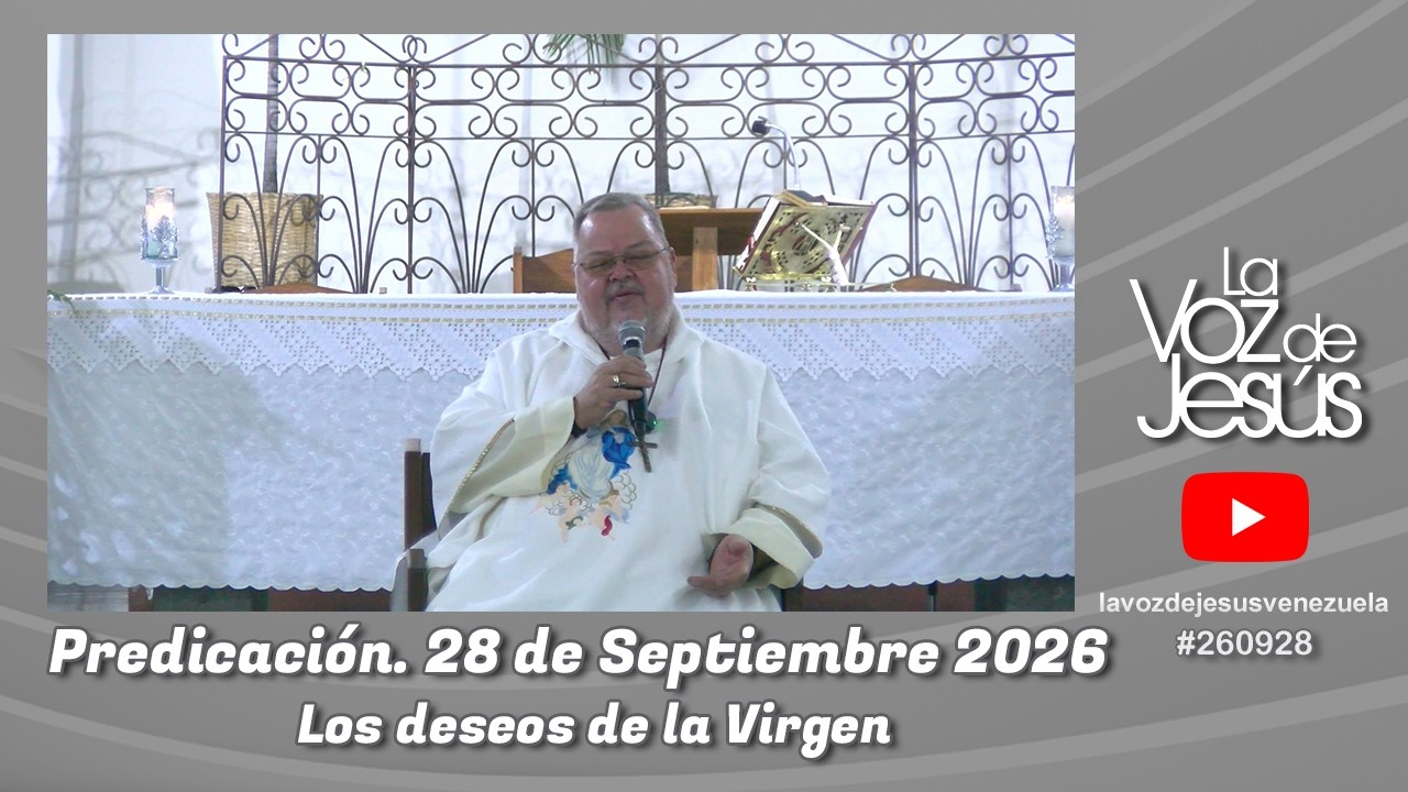 Predicación del Monseñor Roberto Sipols para La Voz de Jesús

Para más información de nuestro ministerio y redes sociales, visita https://linktr.ee/lavozdejesus

#sipols #lvdj #lavozdejesus #catolicos