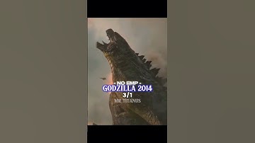 Godzilla 2014 vs Kong 2024 #viral #edit #battle #vs #godzilla #monsterverse