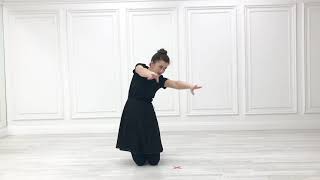 Узбекский танец «Илк Бахор» в исполнении ученицы из Казахстана🤗♥️