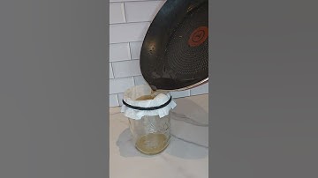 How to clean your bacon grease! This is an easy hack! #hacks  #bacongrease  #clarifiedbacon