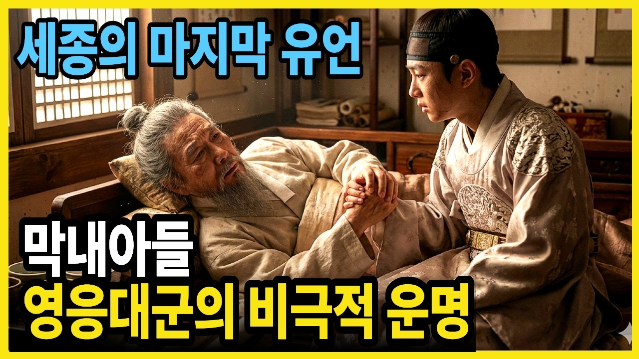 [시니어한국사] 왕의 아들이어서 가장 불행했다... 세종이 죽을 때까지 걱정한 막내 영응대군 | 역사이야기 | 조선역사