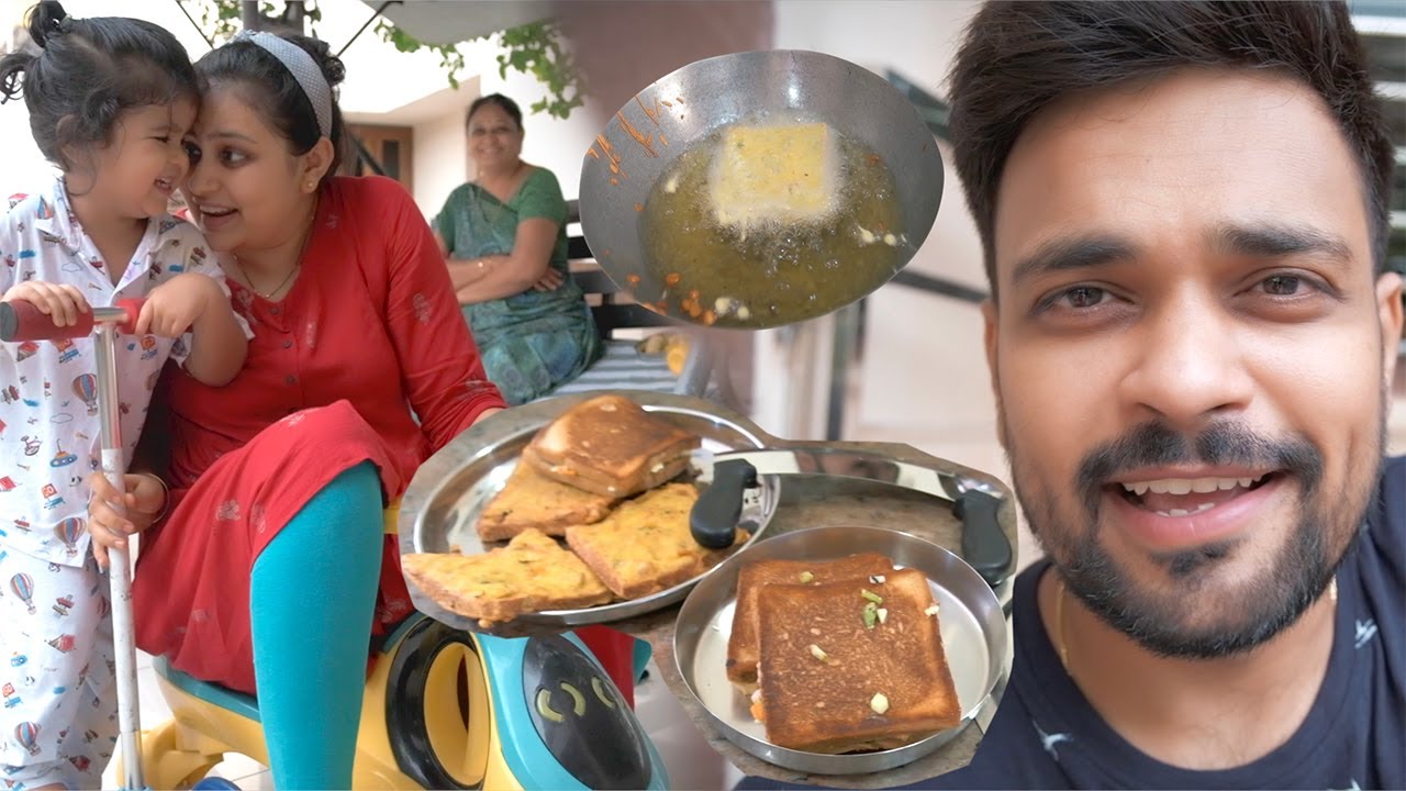 Sunday ka Sandwich, Bread Pakoda aur special chutney Hazel ka