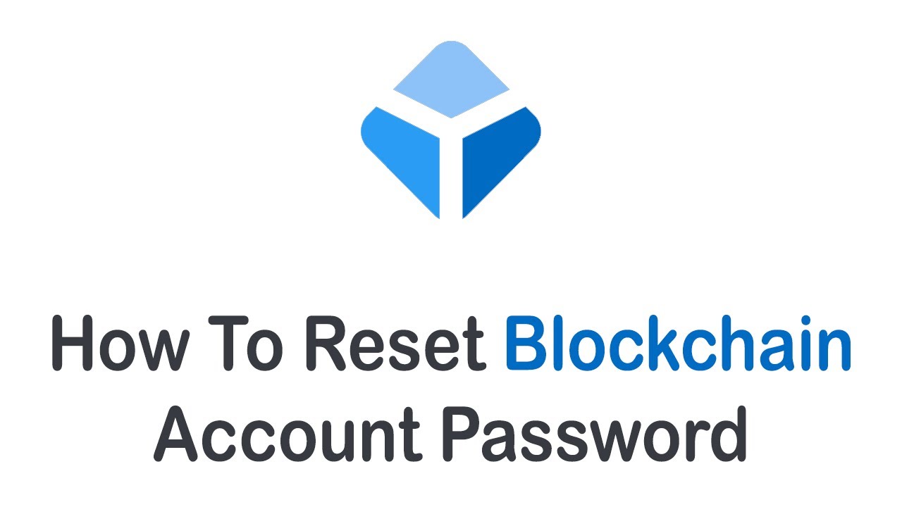 reset blockchain password