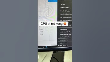 CPU bị tụt xung và cách khắc phục #laptopsgn