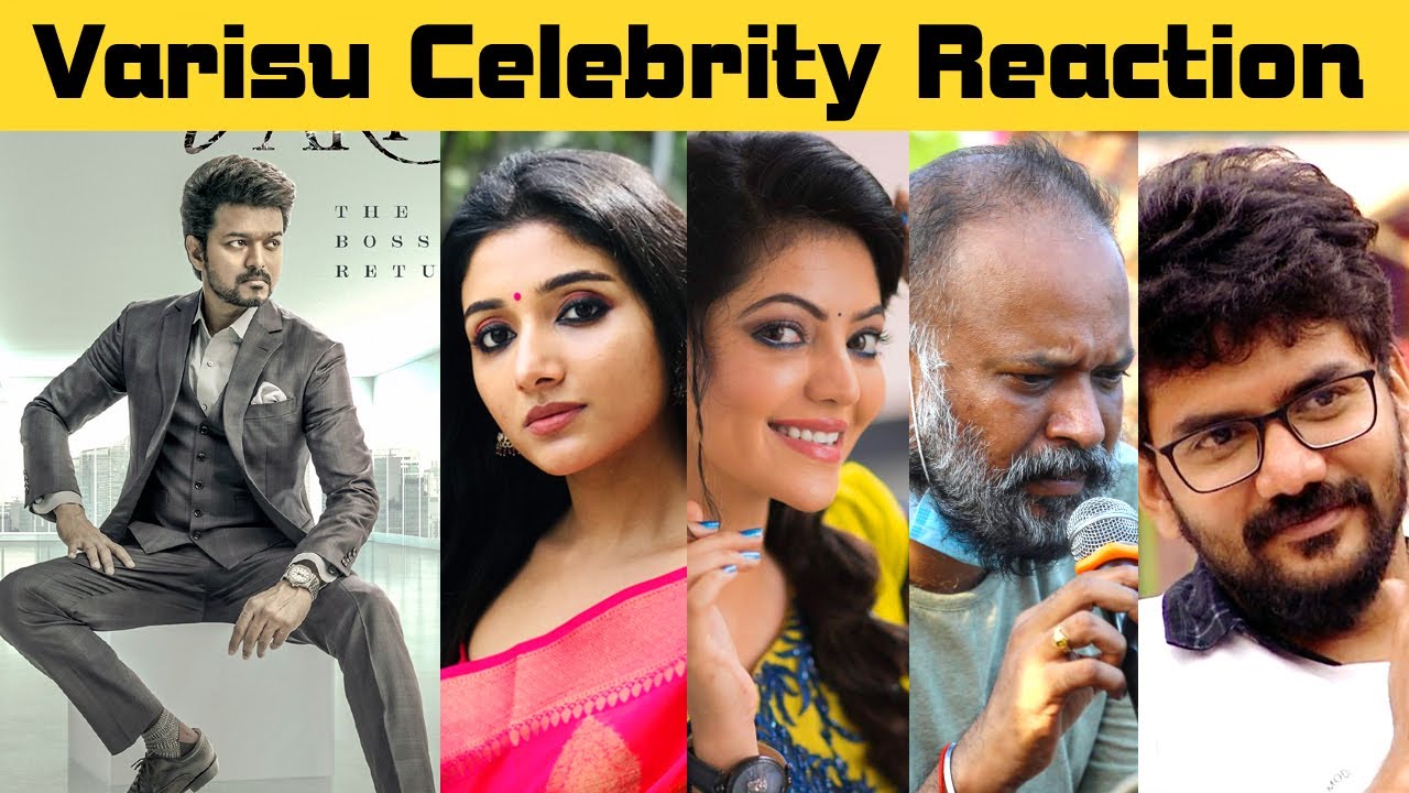 Varisu First Look Celebrities Reaction | Thalapathy Vijay | Varisu