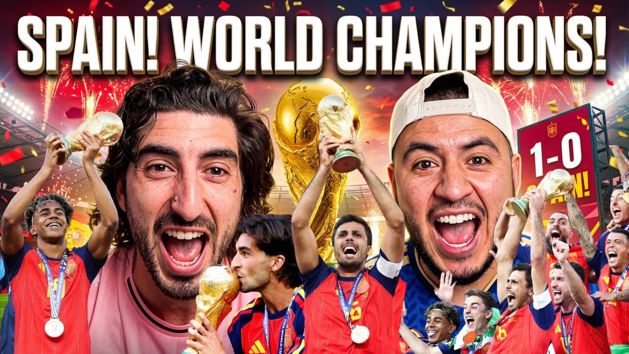 SPAIN ARE WORLD CHAMPIONS! Spain Beats Argentina 1-0 | World Cup Final Match Reaction