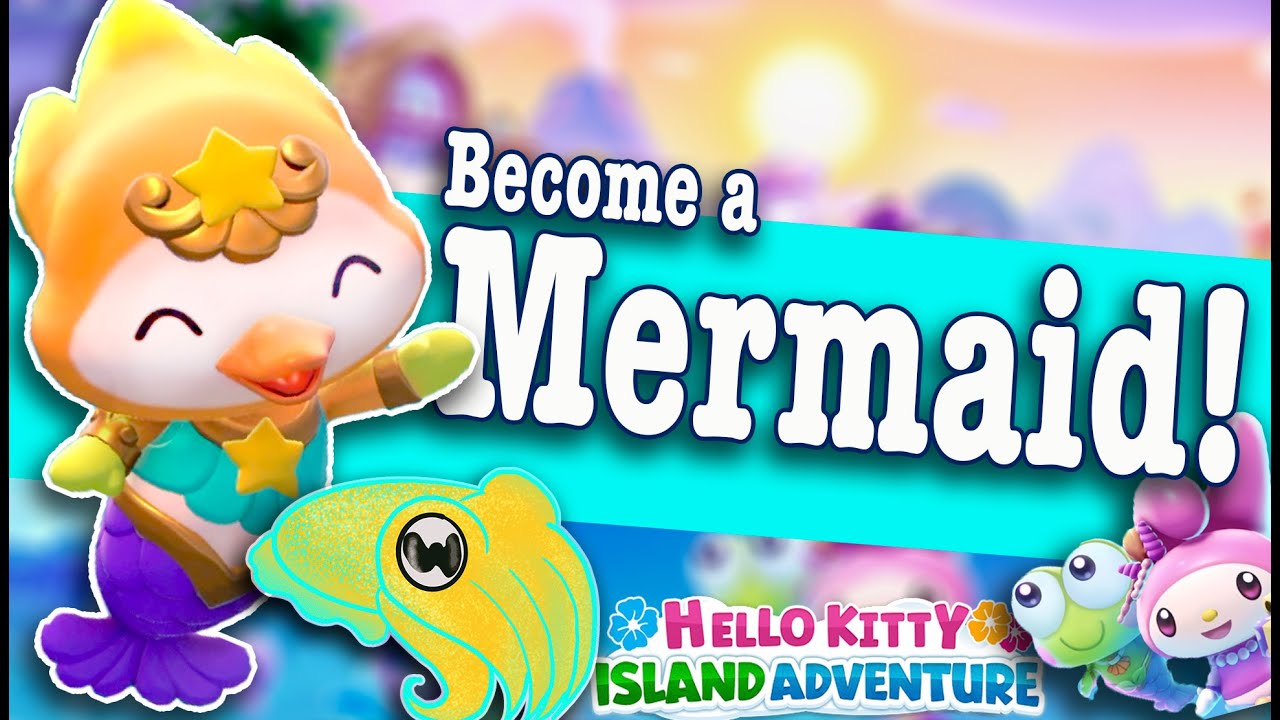 Hello Kitty Island Adventure, How to swim