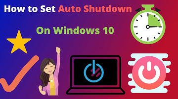 How to Set Computer to Turn OFF at Certain Time Windows 10