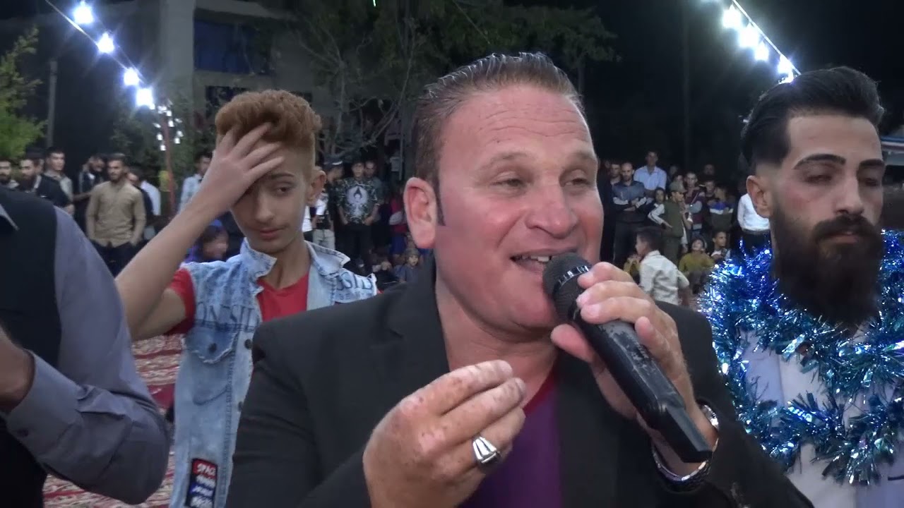 افراح ال العمار احمد ابراهيم العمار  حفل زفاف ابنه الشاب منتصر  غناء الفنان علي العمار الجزء الأول